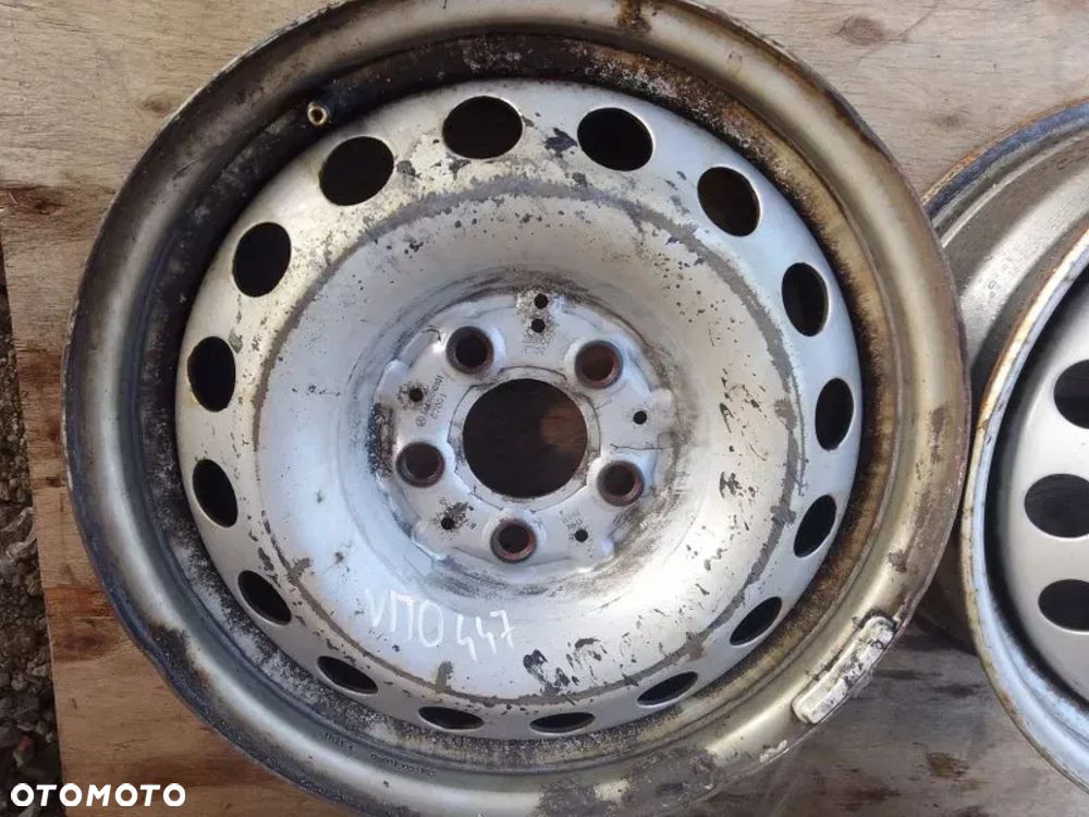 felga stalowa 6.5j16h2 5x112 mercedes vito w447 a4474010101 - 3