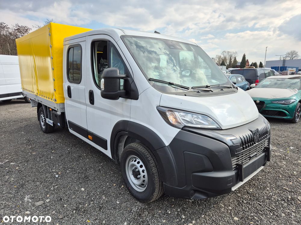 Peugeot Boxer Podwójna Kabina L3 2.2 140KM DOKA 7MIEJSC + Skrzynia z plandką !! OD RĘKI !! - 5