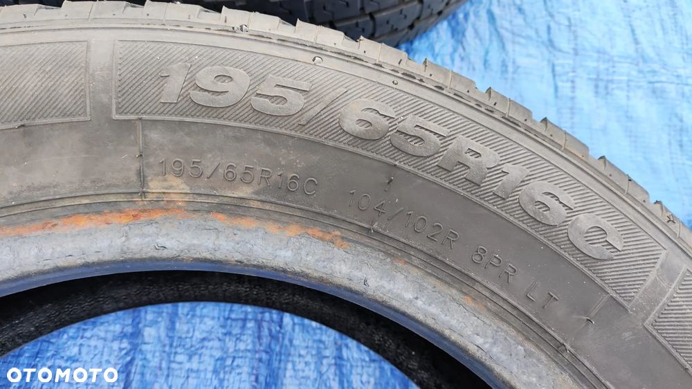 OPONY LETNIE WIELOSEZONOWE WZMACNIANE DO BUSA 195/65R16C 195 65 16C  A867 TIGAR CARGOSPEED KOMPLET MERCEDES VITO - 10