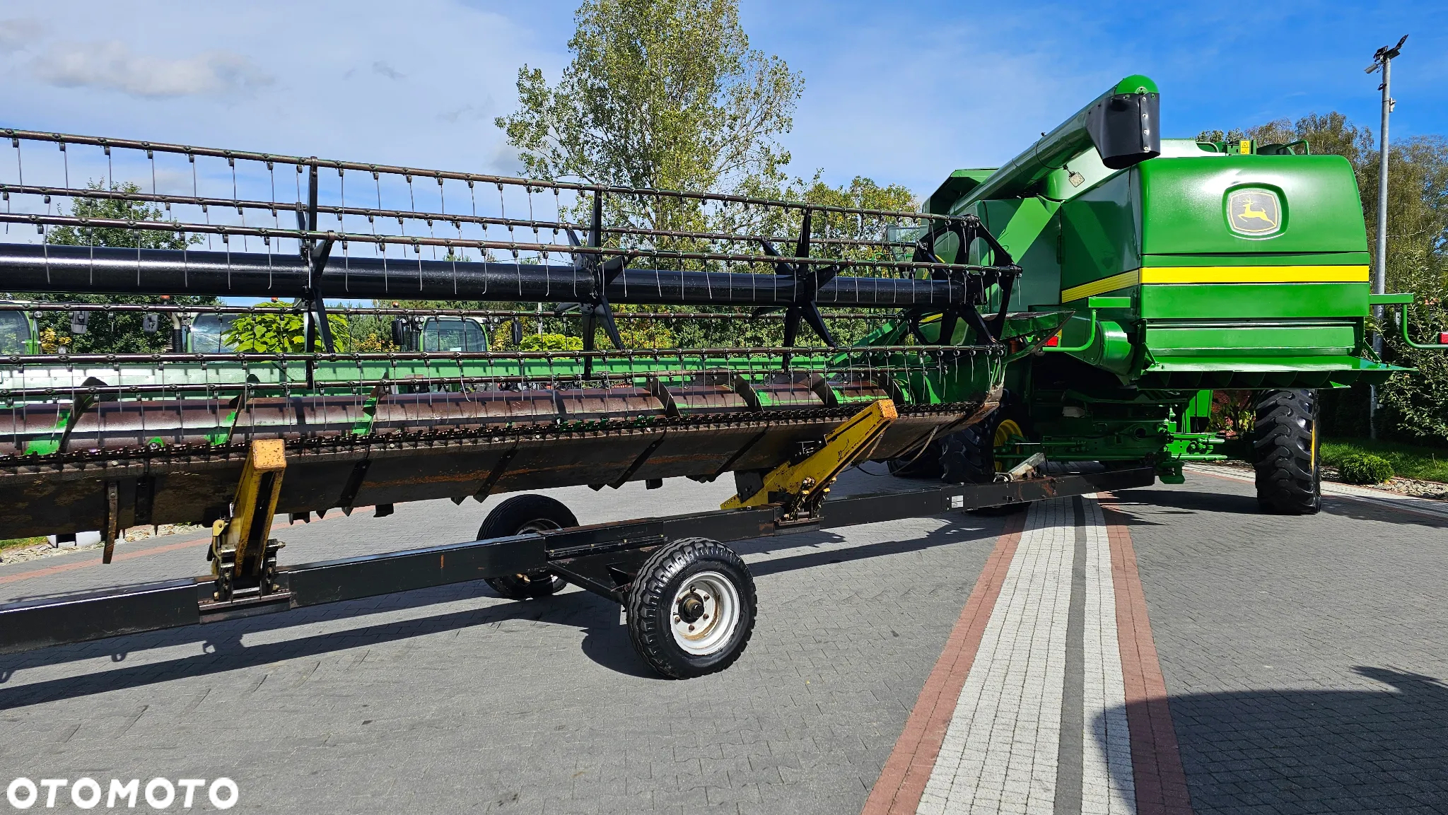 John Deere 9640 WTS Kombajn Zbożowy Transport Lexion 540 Lexion 415  9540 WTS JOHN 2264 - 9