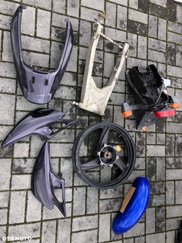 Kawasaki Z500  Ninja 500 goleń laga sprężyna tarcza