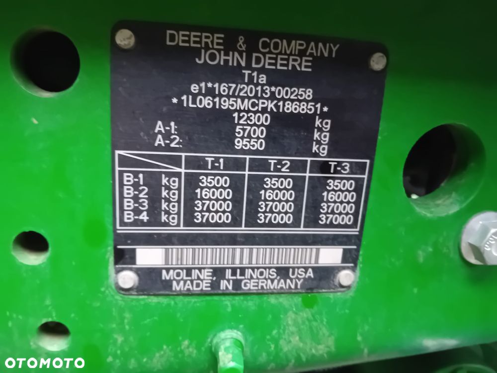 John Deere 6195M - 12