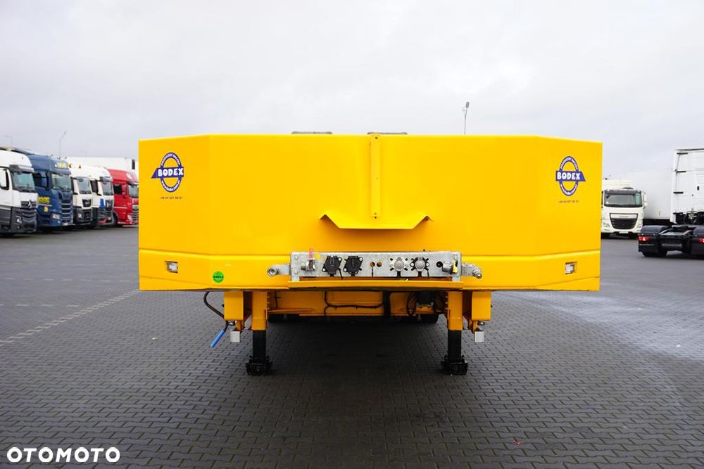 Bodex / NISKOPODWOZIOWA / 4 OSIE / NAJAZDY / 2 X OŚ SKRĘTNA / DMC 65 000 KG / JAK NOWA - 7
