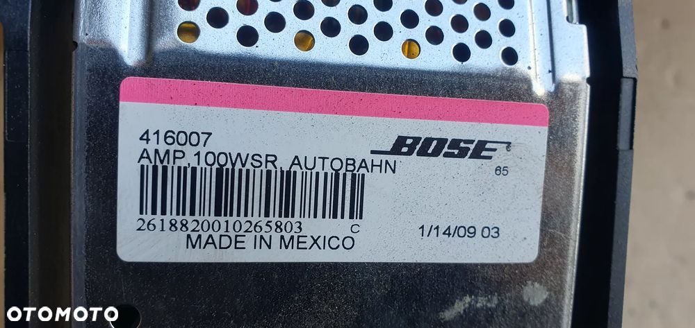 Głośnik niskotonowy subwoofer tył BOSE Audi A8 D3 4E0035412D - 7