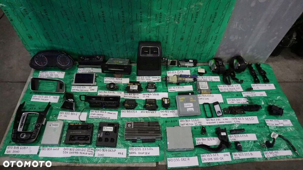 WŁĄCZNIK PRZYCISK ŚWIATEŁ AWARYJNYCH AUDI Q5 3.2 - 1