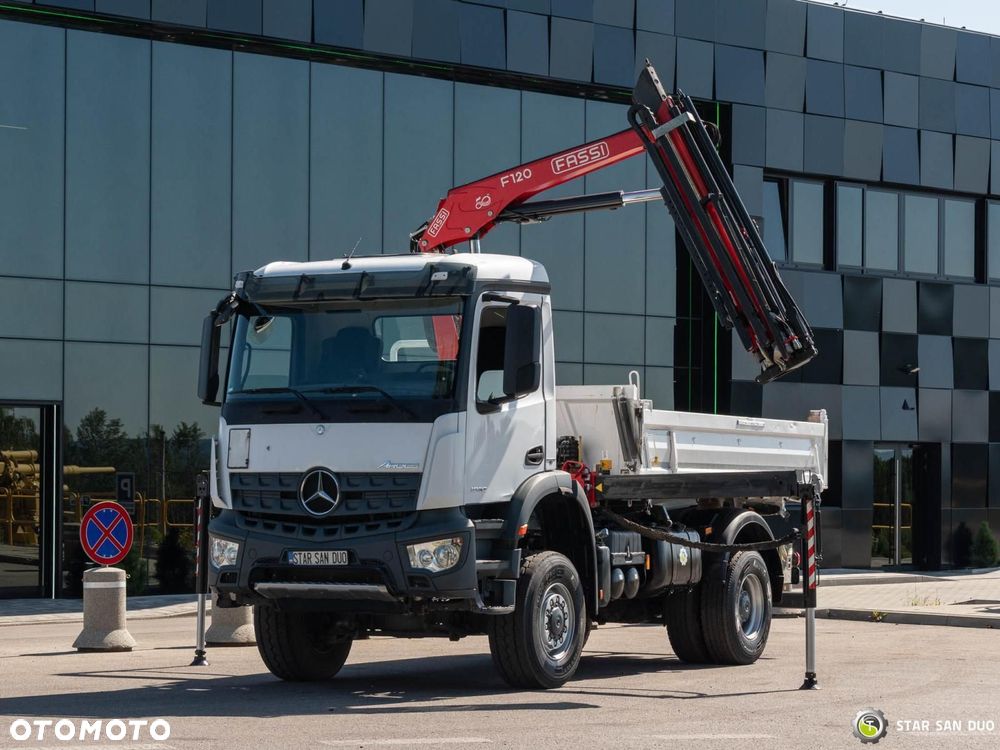 Mercedes-Benz Arocs 1932 4x4 Fassi F120 HDS Wywrotka - 6