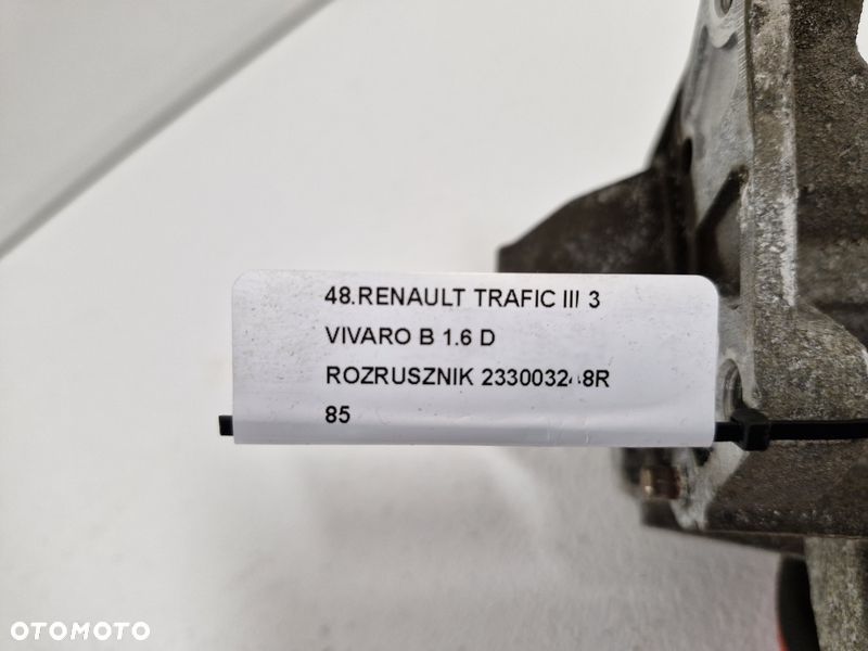 RENAULT TRAFIC III 3 VIVARO B 1.6 D ROZRUSZNIK 233003248R - 5