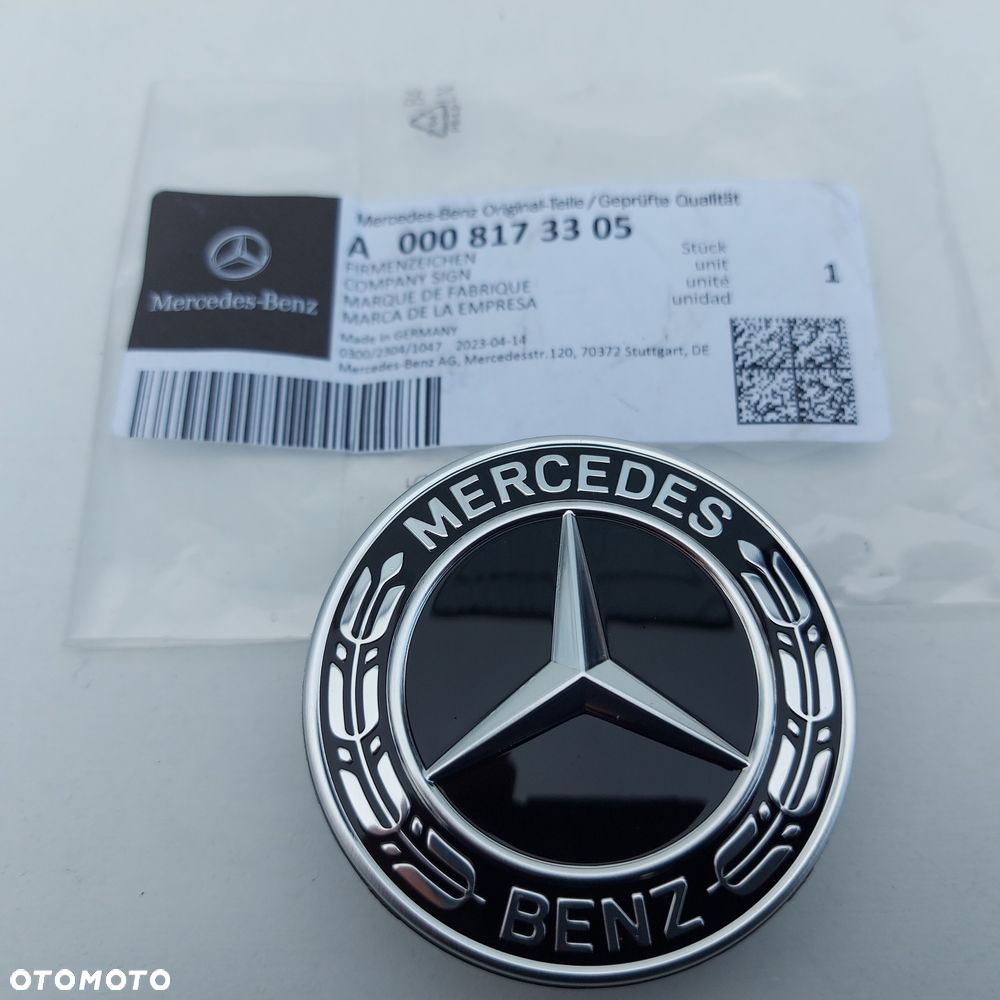 EMBLEMAT ZNACZEK GWIAZDA NA MASKE MERCEDES C W205 E W213 W238 ORYGINAL NOWY 0008173305 - 20