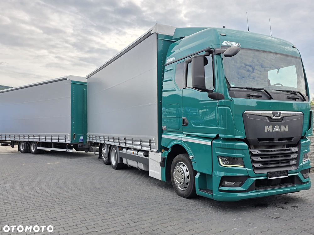 MAN MAN TGX 26.430 / E 6  / ZESTAW TANDEM 120 M3 / NOWY TACHOGRAF G2V2/ ŁAD. 28 375 KG / RETARDER /  38 PALET / SPROWADZONY - 11