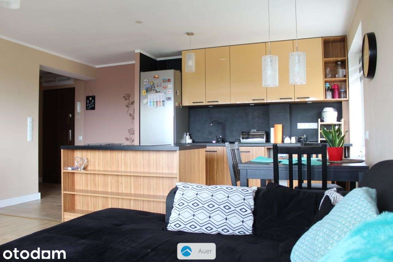 Os. Piastów - 61m2, 3 pokoje, rozkład, balkon - Pełny obrazek: 2/15