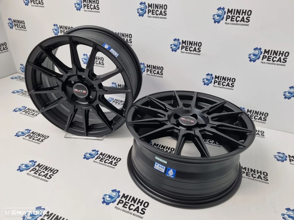 Jantes BUTZI Odin II em 16 (5x100) Preto Matte - 5