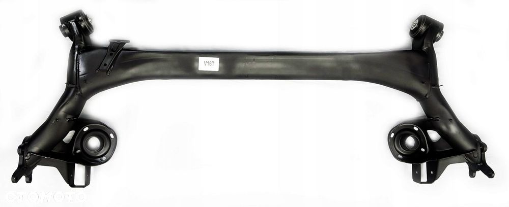 Tylna belka, oś tył, Audi A2 8Z0 2000 - 2005 - hamulce tarczowe - 2