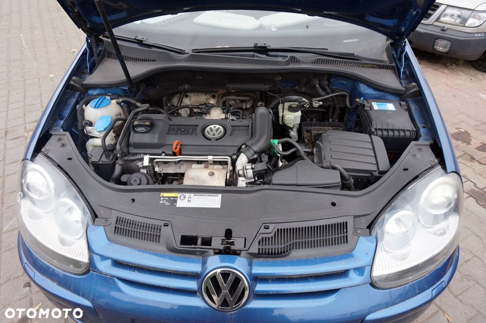 VOLKSWAGEN GOLF V 5D HB 2007 LA5K 1.4 TSI CAXA 122KM JPG NIEBIESKI na części - 9