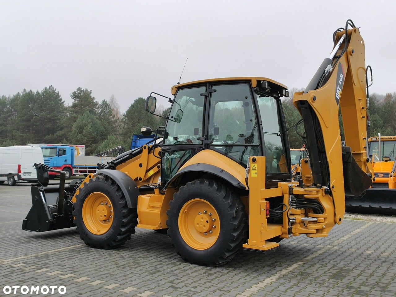 Caterpillar 444E Premier Sterowanie na Joystickach FULL OPCJA - 4