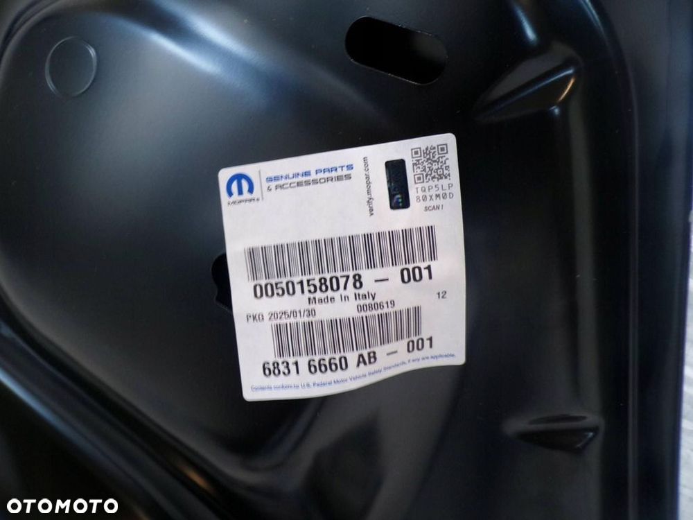 fiat ducato boxer jumper 14- maska pokrywa silnika 50158078 nowa oryginał - 8