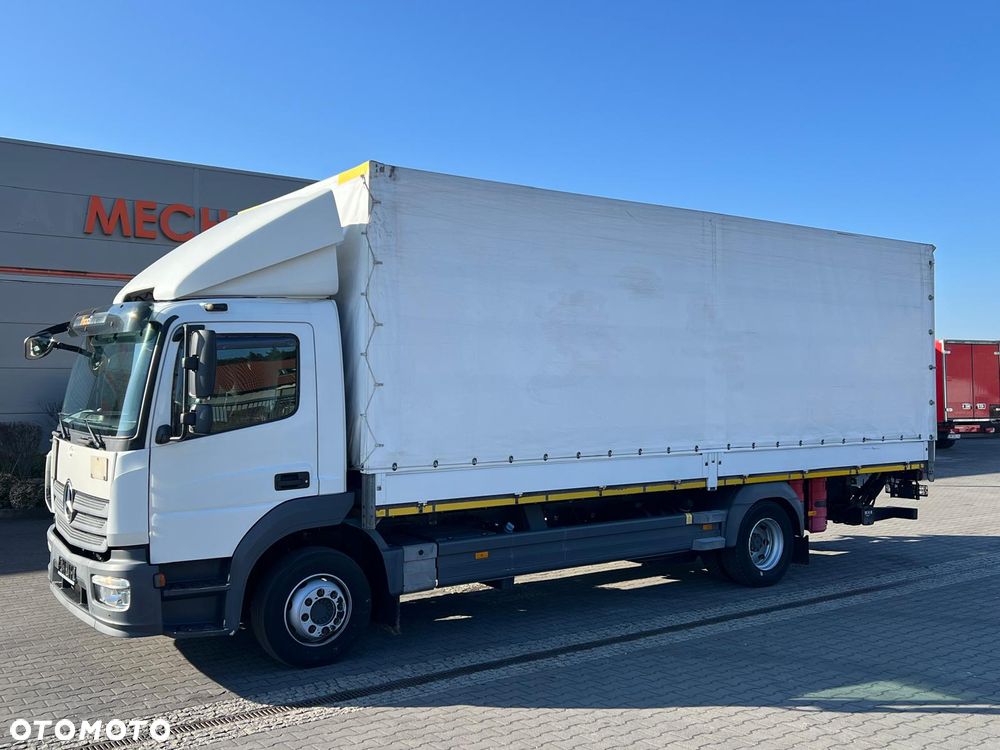Mercedes-Benz ATEGO 1230 EURO 6 PLANDEKA+WINDA 1500 kg - 2