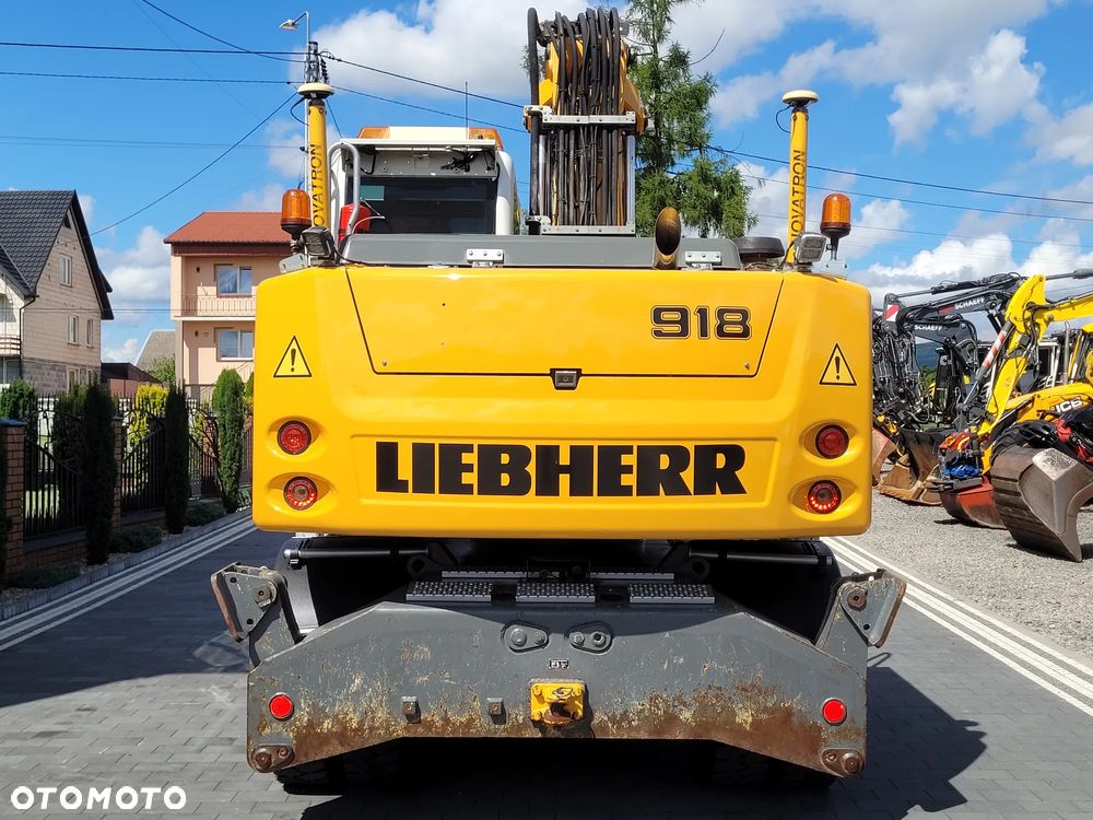 Liebherr A918 / ROTOTILT ze szczypcami / system niwelacji GPS 3D / - 6