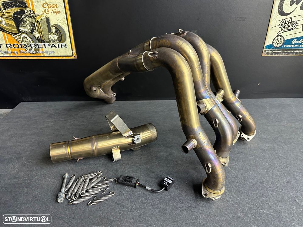 Bmw s1000xr coletores escape - 3