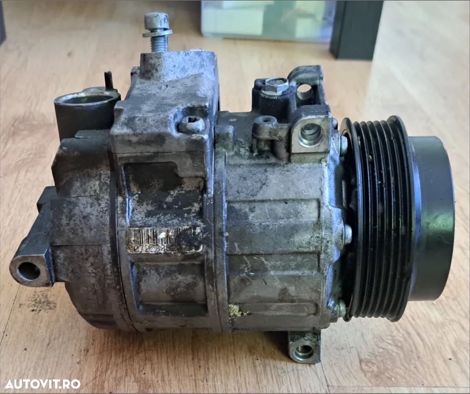 Compresor ac clima climatizare climatronic Valeo mercedes C-class w204 2.2 cdi E-class w211 w212 - 3