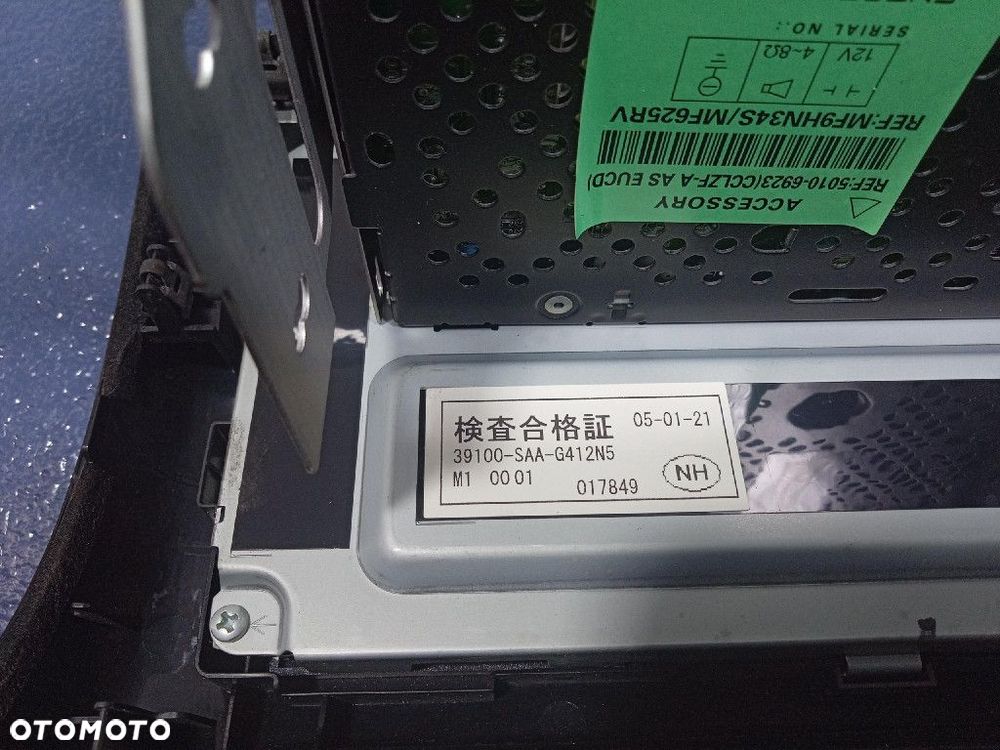 HONDA JAZZ II RADIO FABRYCZNE CD 39100-SAA-E310-M - 6