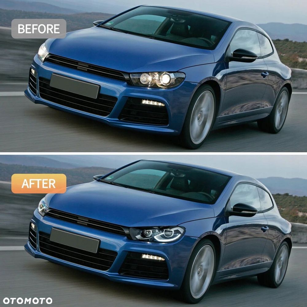 Reflektory Lampy kpl Vland Full Led Tuning VW Scirocco 3 III 1k8 2008-2014 - 11