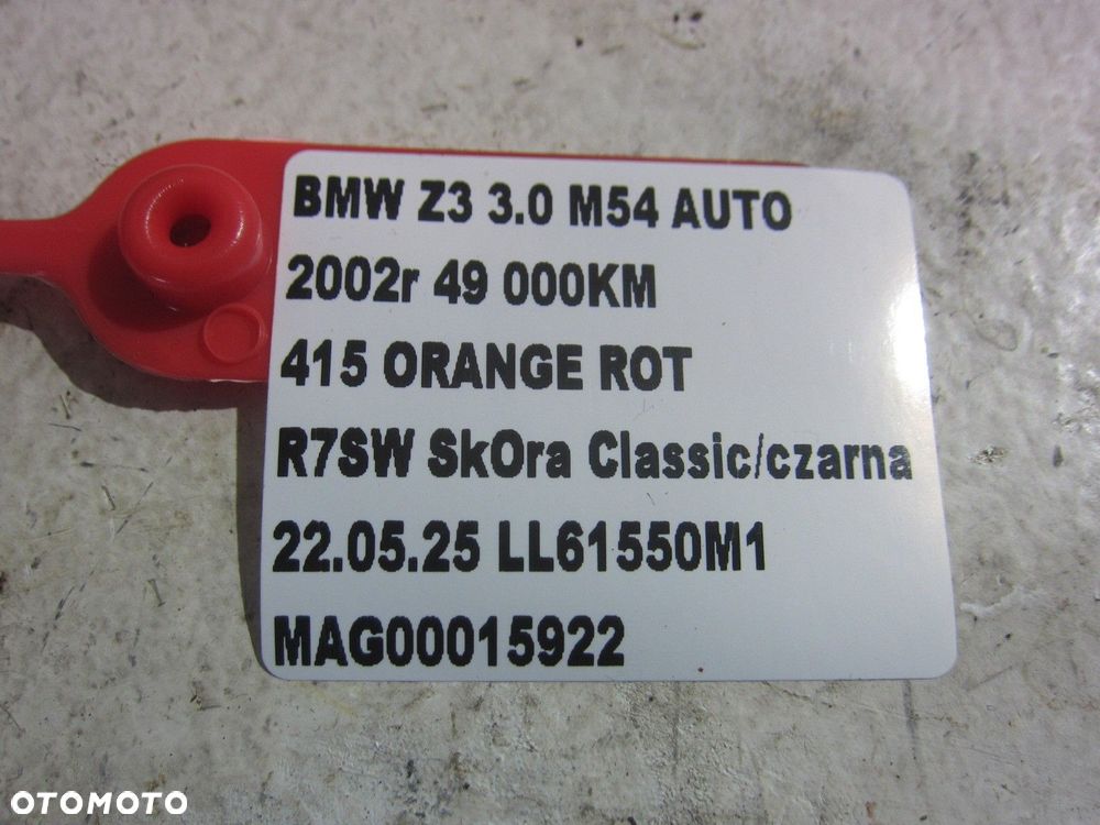 BMW Z3 E36 CABRIO M54 3.0 PRZEWÓD PRZEWODY MAGLOWNICY 32411095952 1095952 - 10