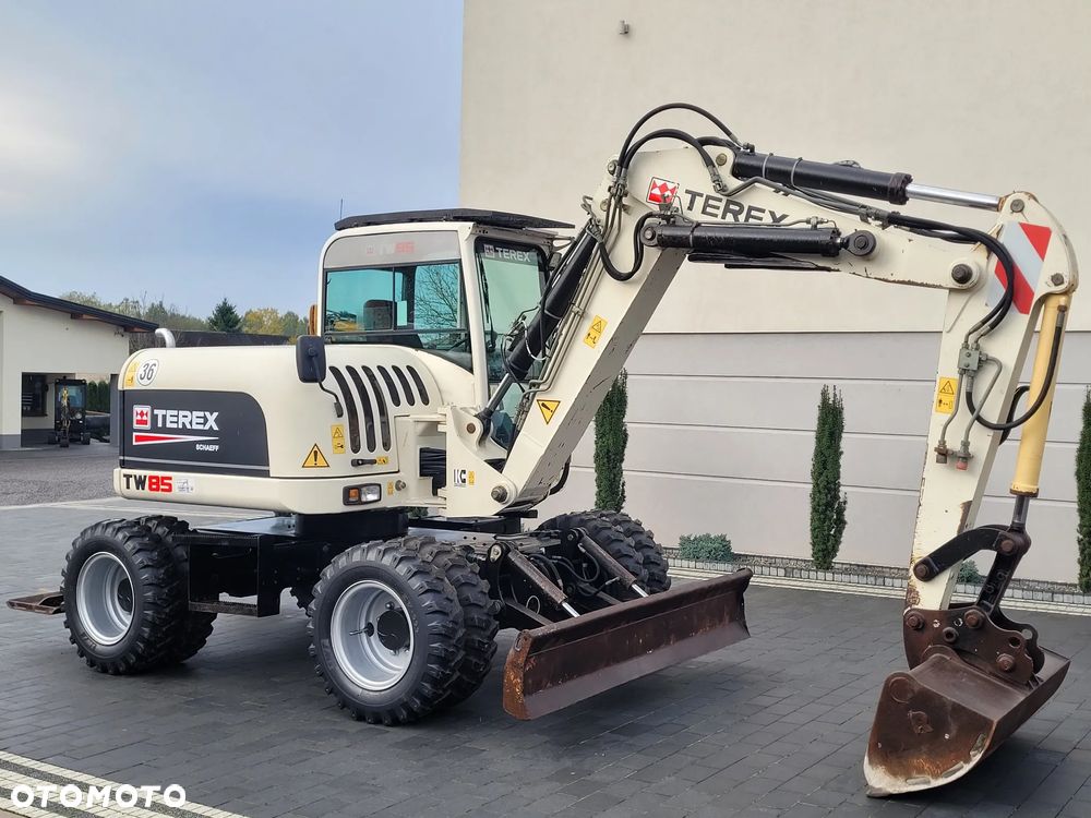 Terex TW85 / SUPER STAN / 3 łyżki / C. BRUTTO / - 1