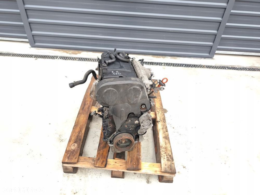 SILNIK BEZ OSPRZĘTU AUDI VW SEAT SKODA 2.0 TDI BKD ORYGINAŁ SPRAWNY ! - 1