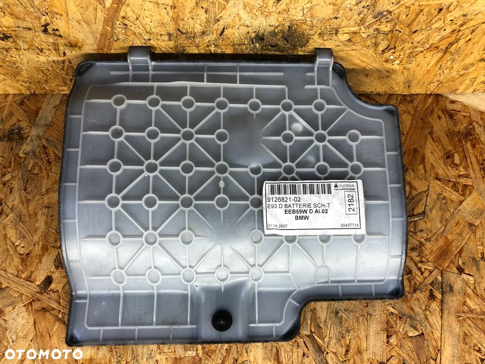 PODŁOGA SCHOWEK BOCZKI BAGAŻNIK BMW E93 - 7