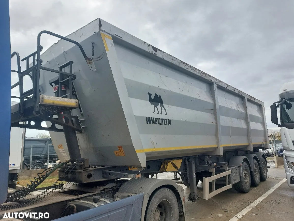 Wielton SDZ 51m3, transport deseuri fier - 6