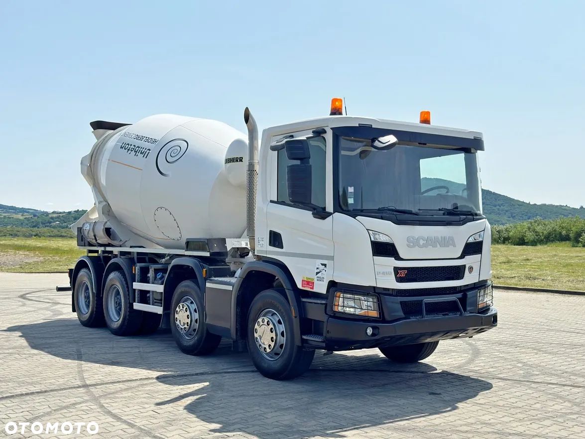 Scania SCANIA P 410 XT * BETONOMIESZARKA / 8x4 * STAN BDB - 1
