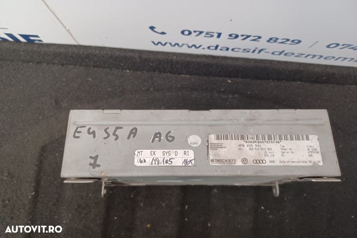 Modul control radio 4F0035541 4E0910541C 4F0035541 4E0910541C Audi A6 - 1