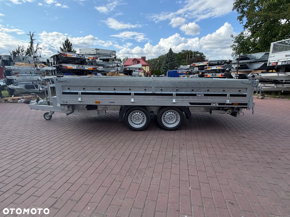Martz Przyczepa Kiprowana MARTZ KIPPER 360/2 C 3,5T 364x170x40 cm 3500kg 3-stronny kiper elektryczny+ręczny dostawa pod dom - 6