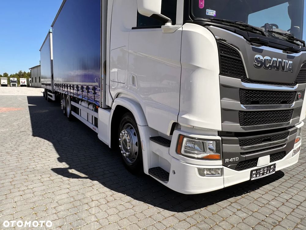 Scania R410 NEXT GEN 6X2 TANDEM ZESTAW WECON 7.7m - 7.7m - 9