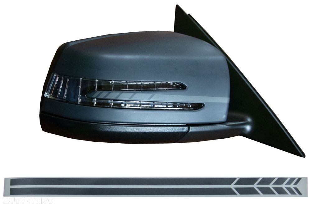 Stickere Oglinzi Laterale Gri Inchis compatibil cu MERCEDES Coupe C238 - 1