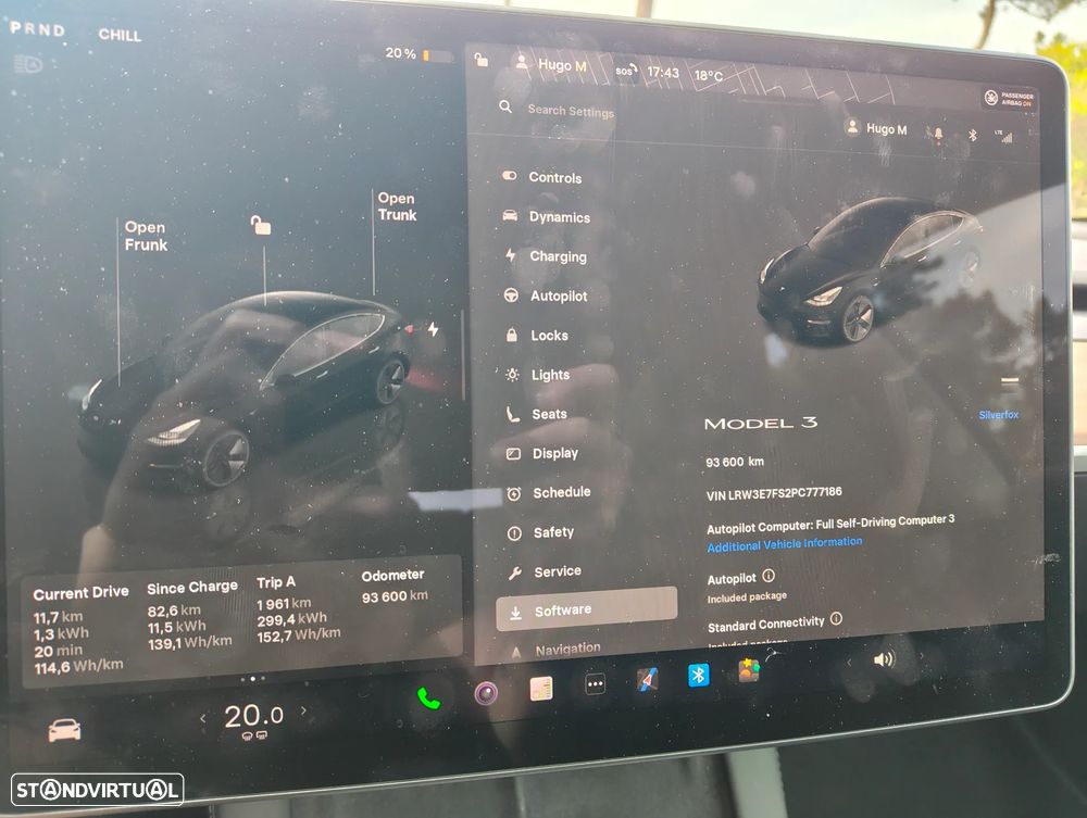 Tesla Model 3 Tração Traseira - 10