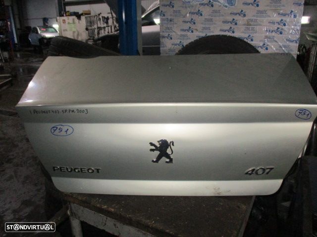 Porta Da Mala MALA751 PEUGEOT 407 2003 5P CINZA - 1