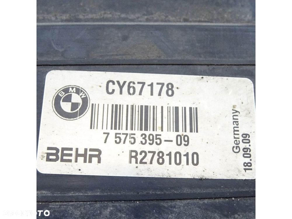 BMW 7 F01 F02 4.4 V8 KOMPLET CHŁODNIC 7575395 - 3