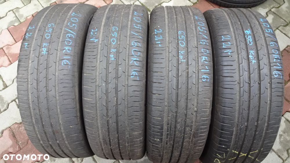 Opona letnia 4 szt. Continental EcoContact 6 205/60R16 96 H wzmocnienie - 1