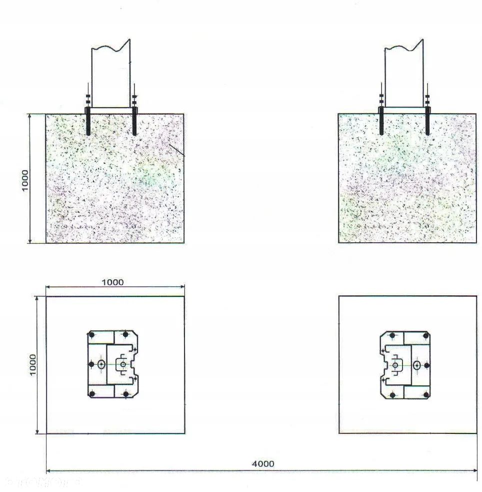 PODNOŚNIK DWUKOLUMNOWY WARSZTATOWY SAMOCHODOWY AUTOMATYCZNY 4T + OLEJ - 10