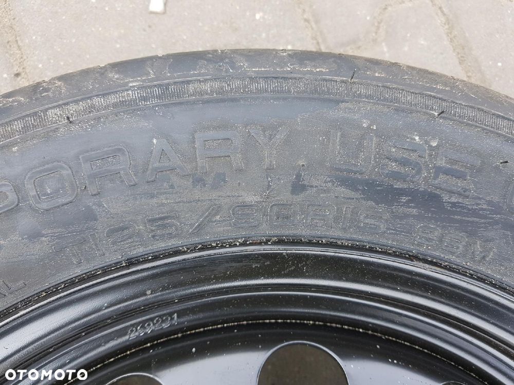 VW BEETLE 5C5 11-19r KOŁO DOJAZDOWE 16 5X112 LEWAREK - 6