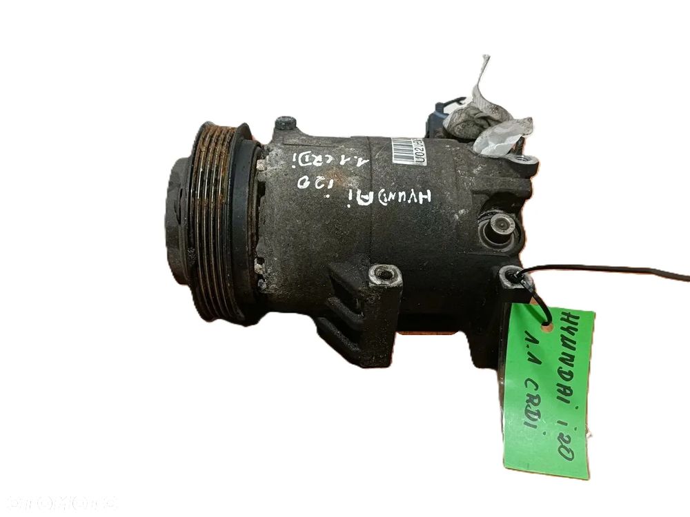HYUNDAI i20 I 08-12 1,1 CRDI sprężarka kompresor klimatyzacji HCC F500-KPCCA04 * - 1