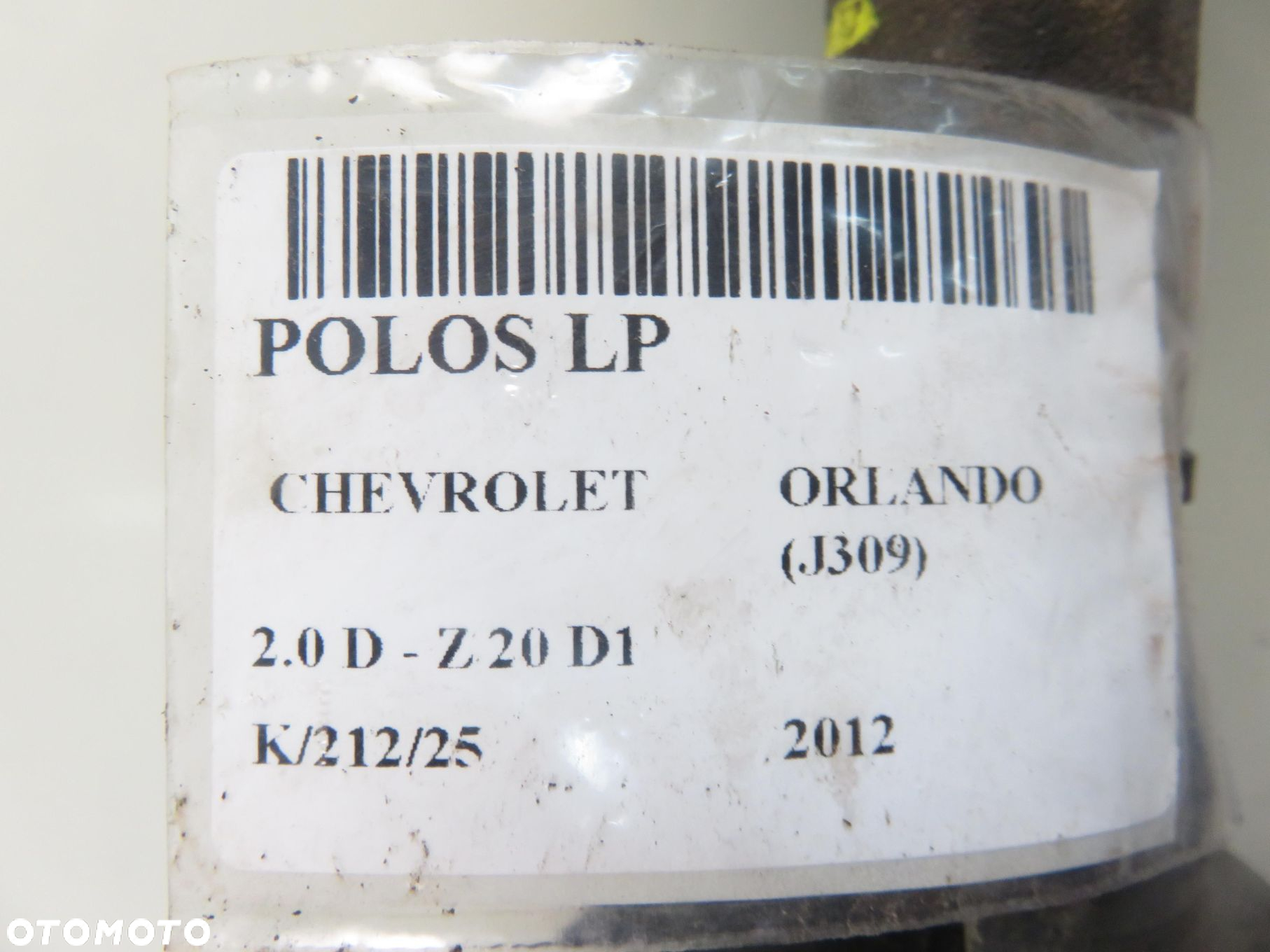 PÓŁOŚ LEWA PRZEDNIA CHEVROLET ORLANDO 2.0 D VCDi 13355113 - 2