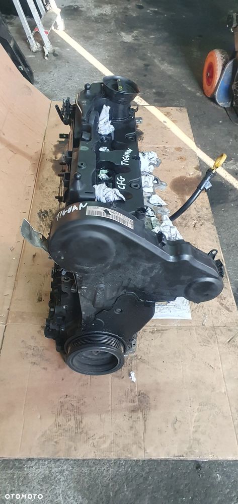 Silnik słupek blok silnika VW Tiguan I Lift 2.0 TDI CFG - 4