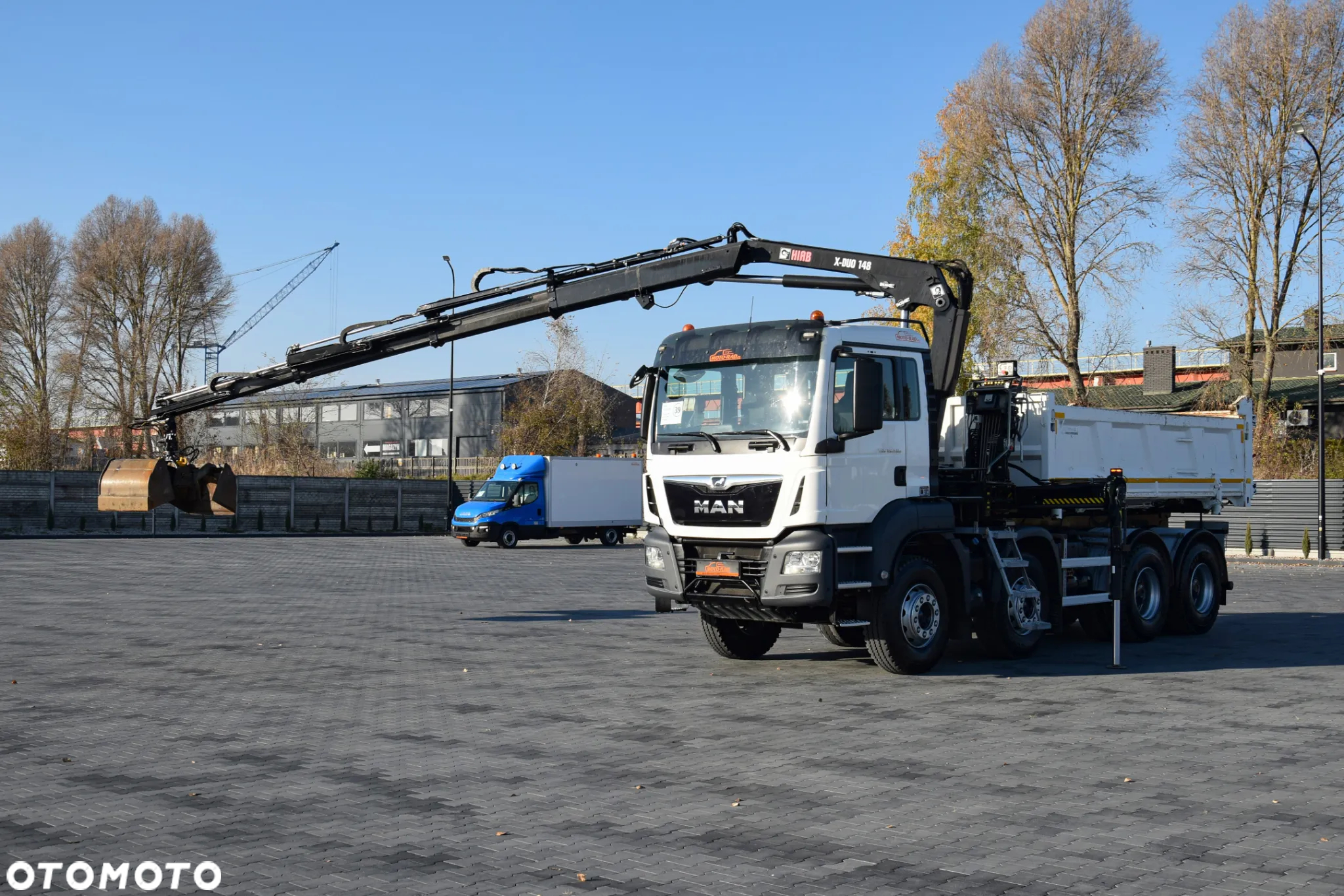 MAN TGS 35.420 / 8x4 / EURO 6 / UDT / HDS HIAB X-DUO 148 B-3 / ROTATOR / CHWYTAK / WYSUW x3 / STEROWANIE x3 / WZMOCNIONA RAMA / WYWROTKA / HYDROBURTA / AUTOMAT / KAMERA COFANIA / 2018 / NISKI PRZEBIEG / SPROWADZONY - 17
