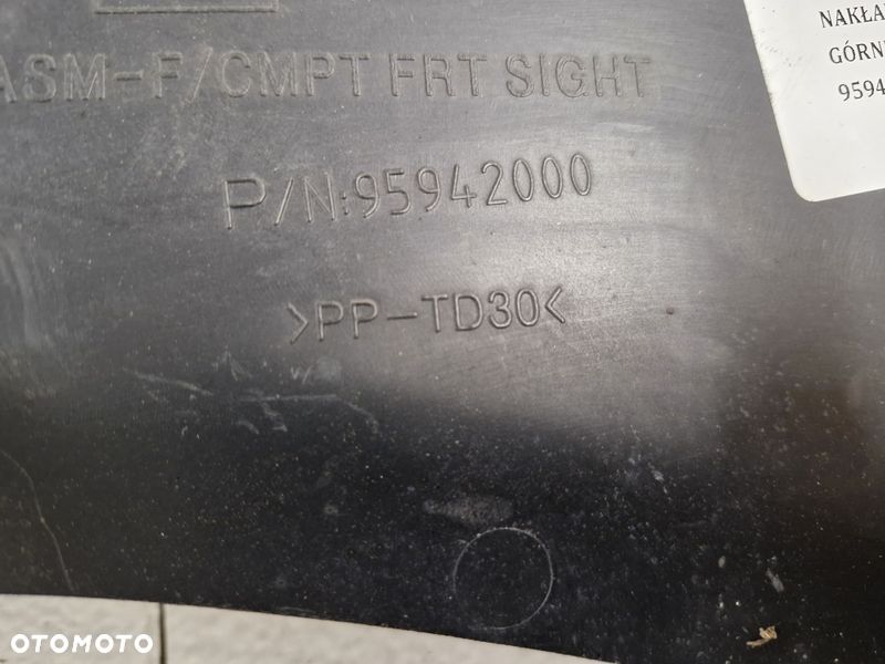 CHEVROLET CAPTIVA I 1 LIFT NAKŁADKA PASA GÓRNEGO OSŁONA 95942000 - 7