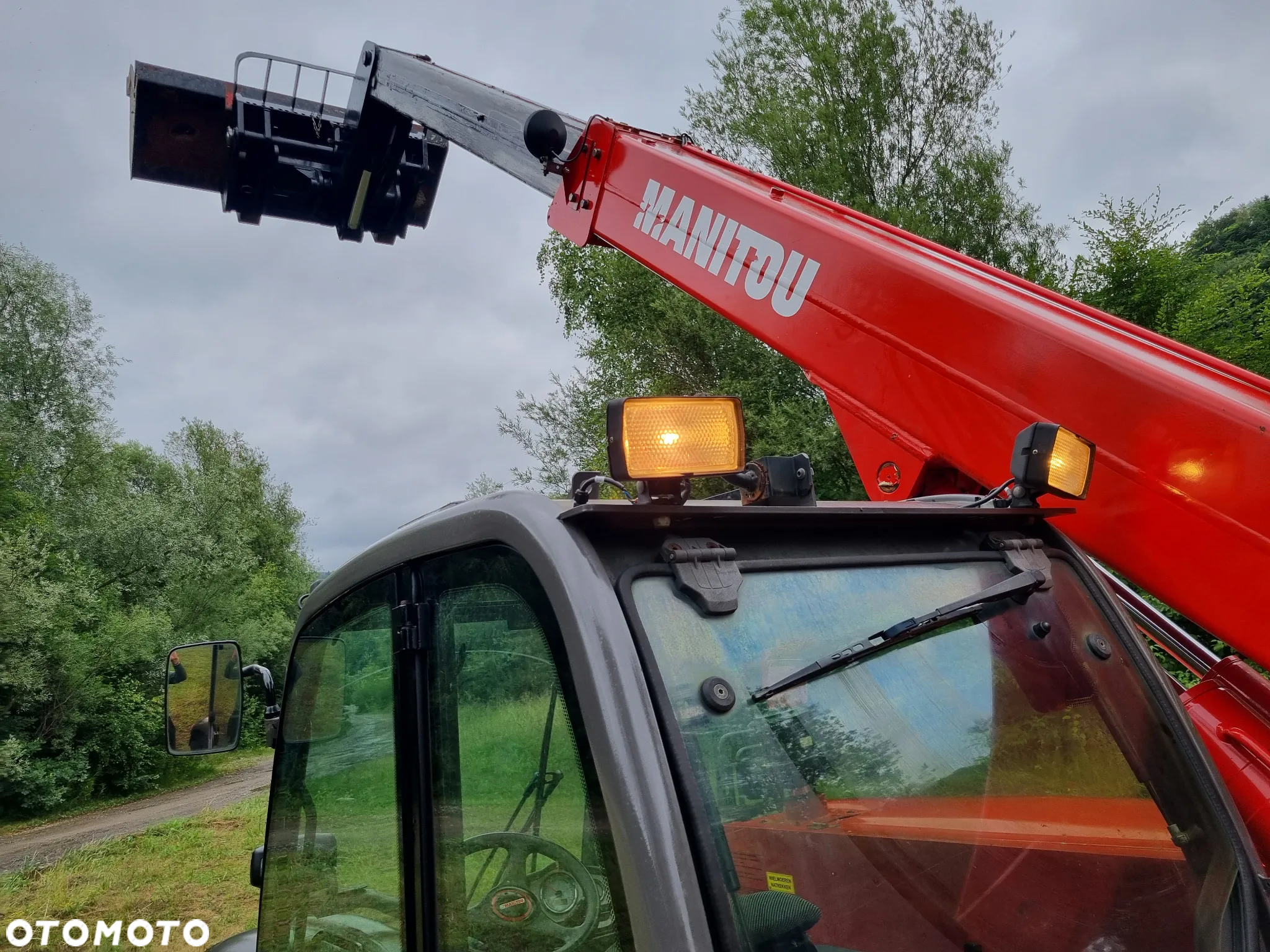 Manitou MVT 628 Ładowarka teleskopowa 6 metrów Udzwig 2,9tony idealny stan z Norwegii 2011r Niski przebieg Łyżka i widły - 40