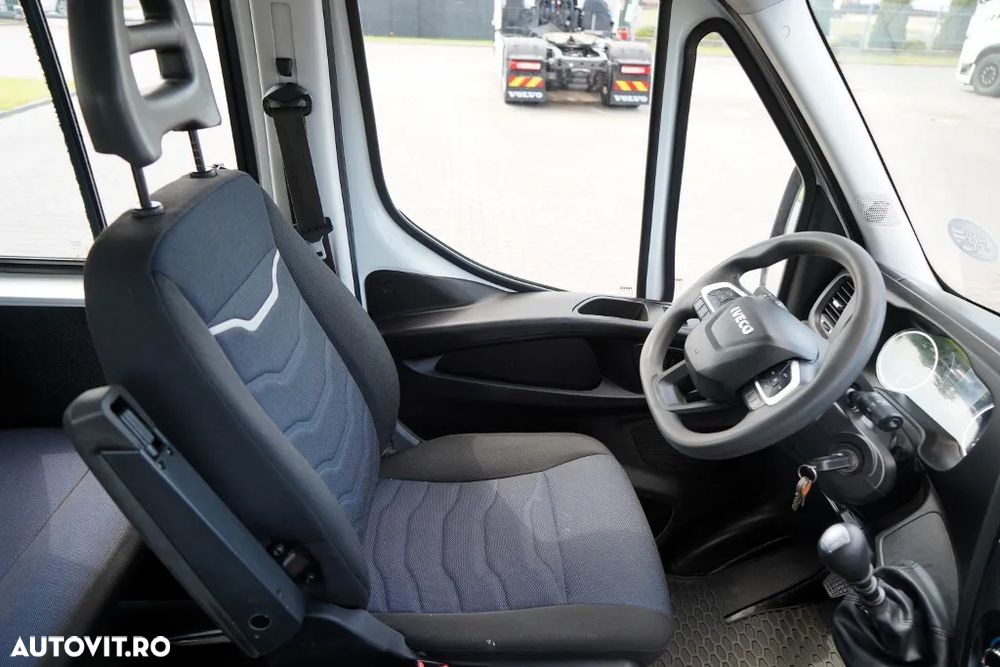 Iveco DAILY 35-140 / BASCULATOR DIN ALUMINIU / 6 LOCURI, REMORCABIL / DOUĂ / MANUAL / IMPORTAT / EURO 6 - 28