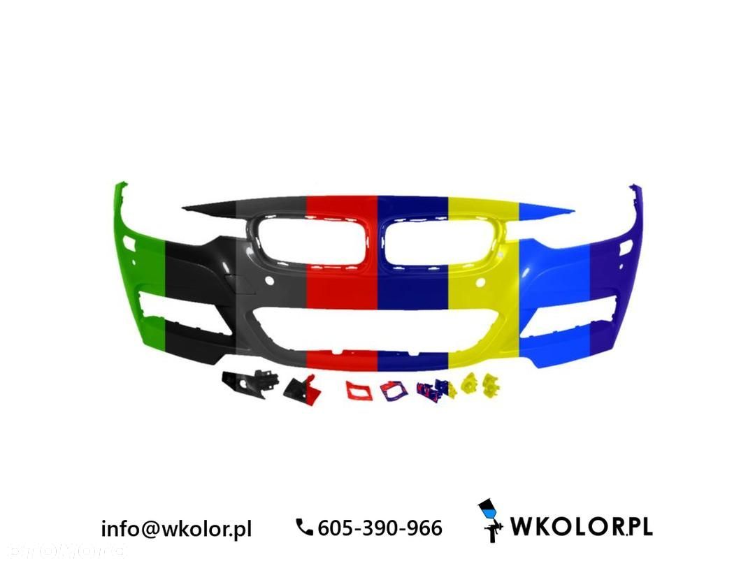 NOWY ZDERZAK BMW 3 2013-2019 LAKIEROWANY W KOLOR - 1