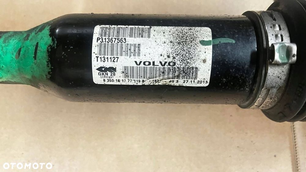 półoś automat t6 prawa volvo xc60 31367563 2014-2016 oryginalna ! - 2